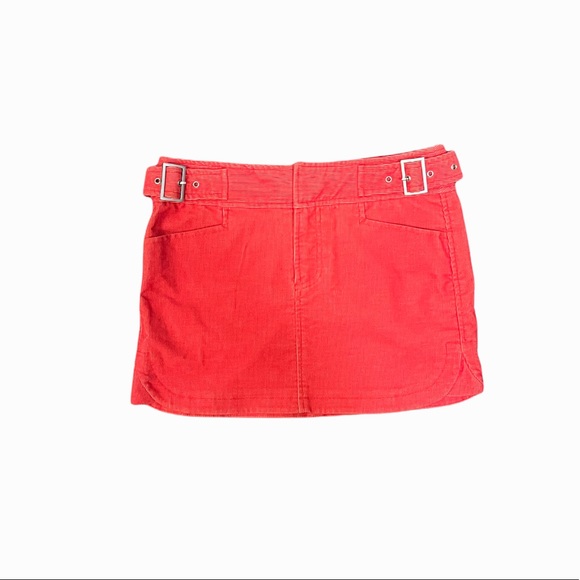 A/X Armani Exchange Dresses & Skirts - A|X Armani Exchange Orange Corduroy Skirt
